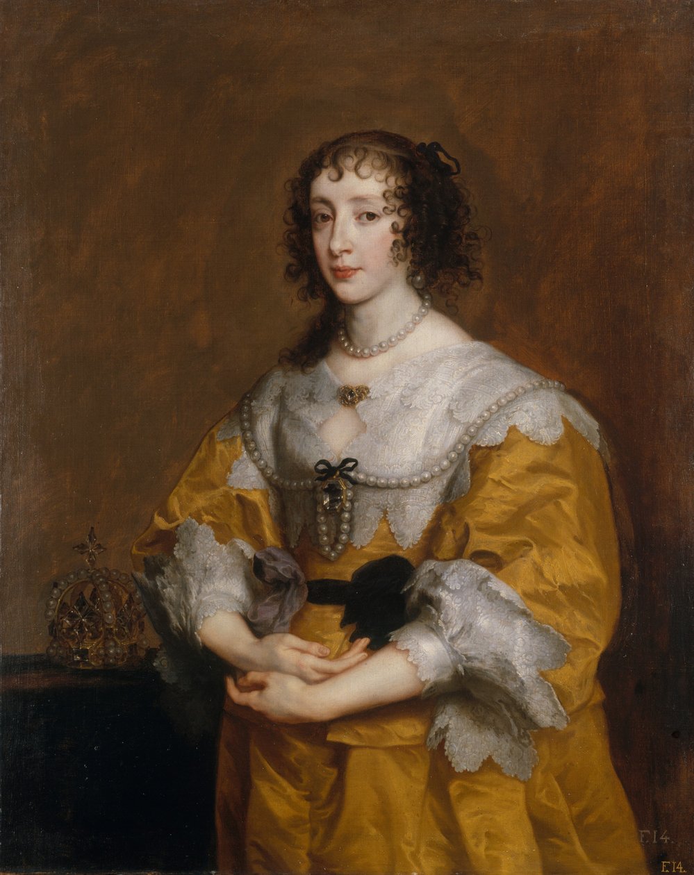 Reine Henriette Marie, 1636 - Anthony van Dyck