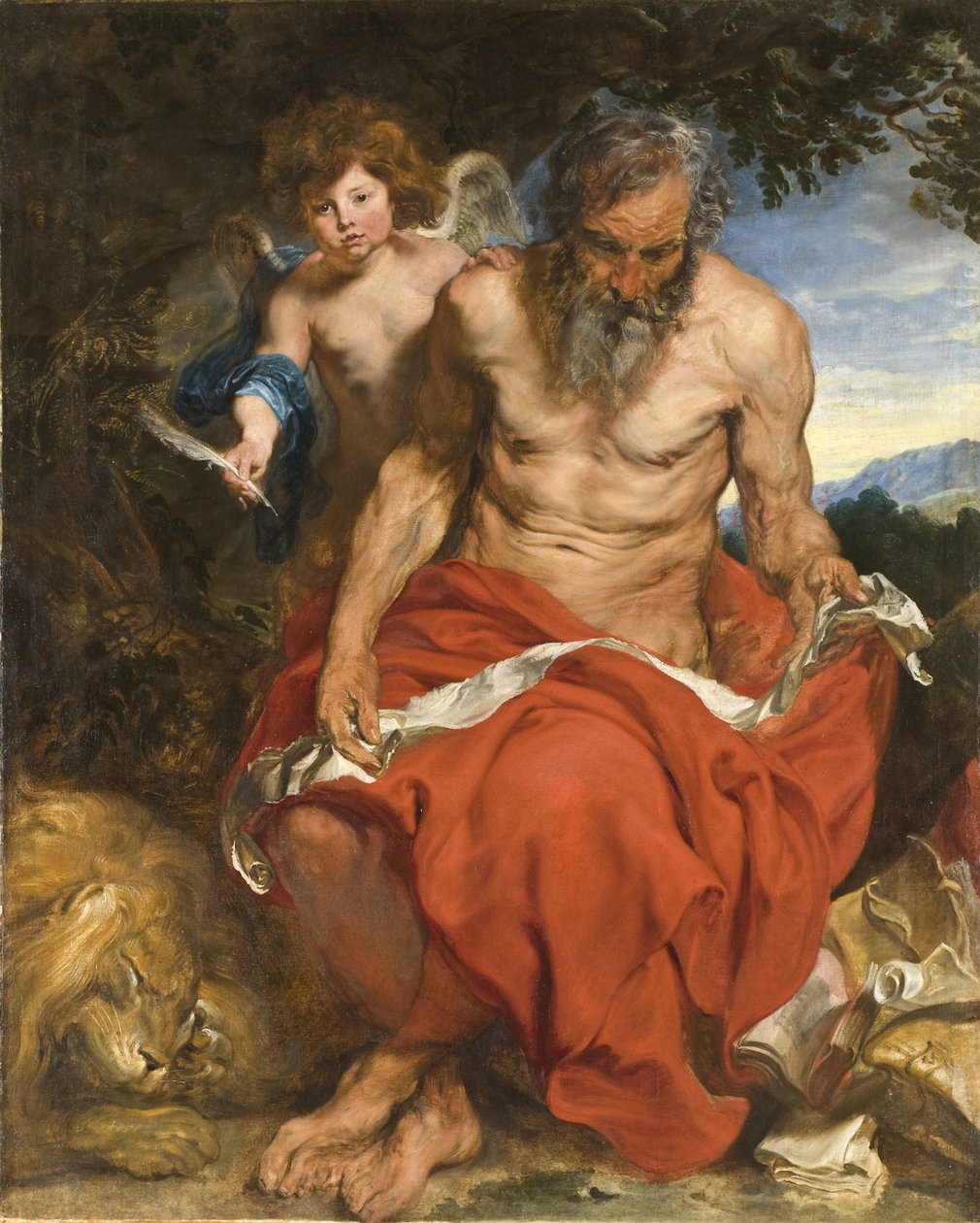 Saint Jérôme, 1618-1619 - Anthony van Dyck