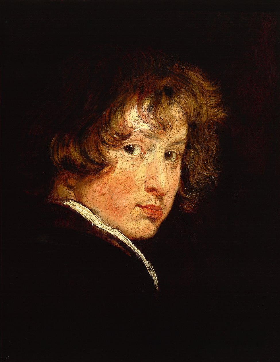 Autoportrait à seize ans - Anthony van Dyck