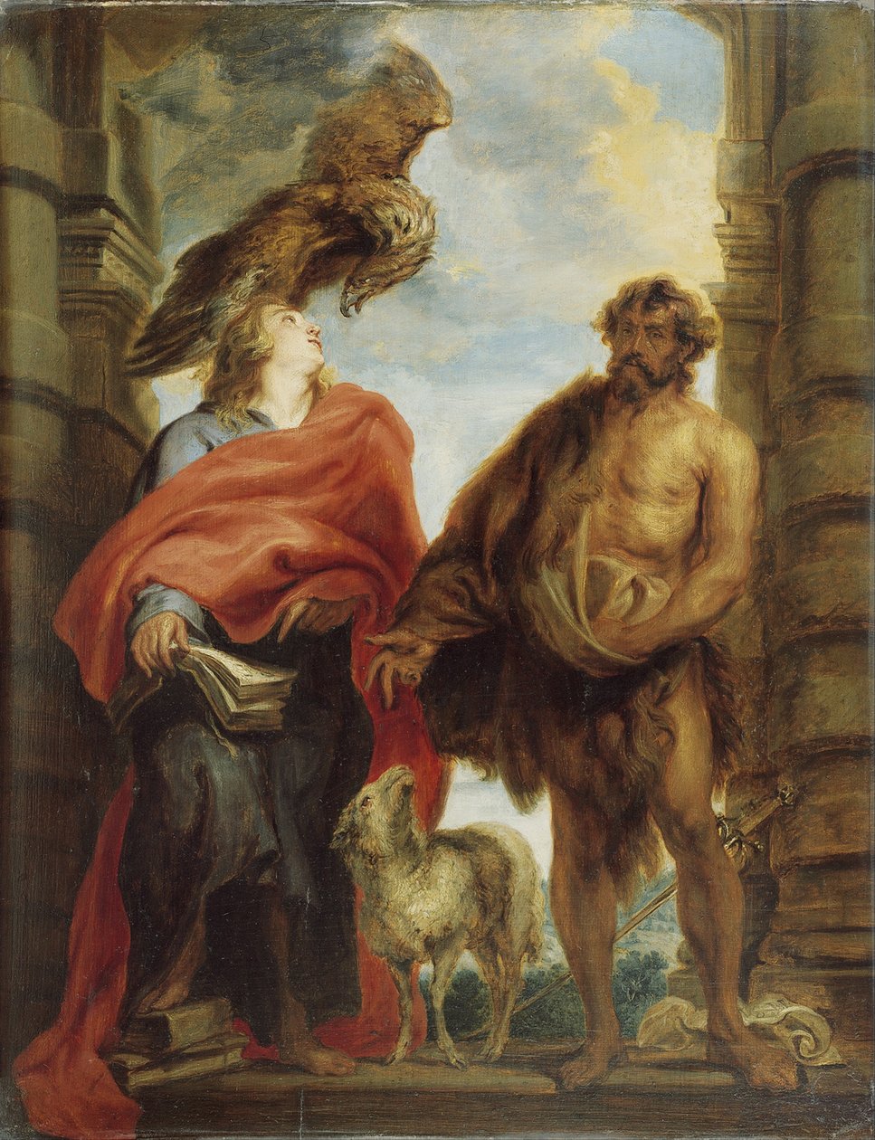 Les deux saints Jean - Anthony van Dyck