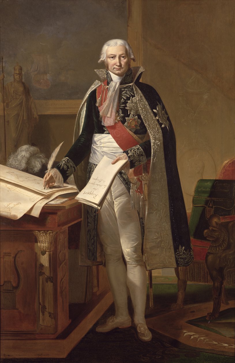Jean-Baptiste de Nompère de Champagny (1756-1834) Duc de Cadore, d