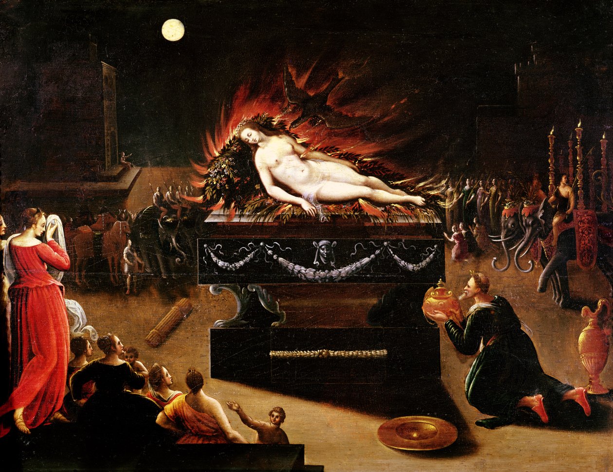 Apothéose de Sémélé - Antoine Caron