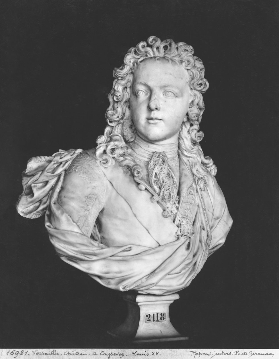 Buste de Louis XV, 1719 - Antoine Coysevox