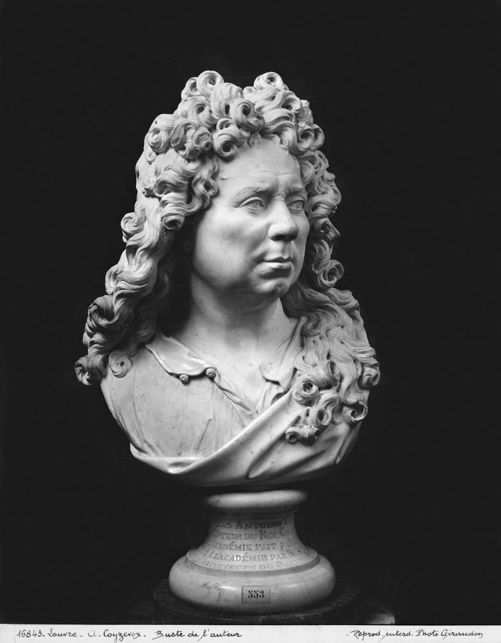 Autoportrait, c.1680-93 - Antoine Coysevox