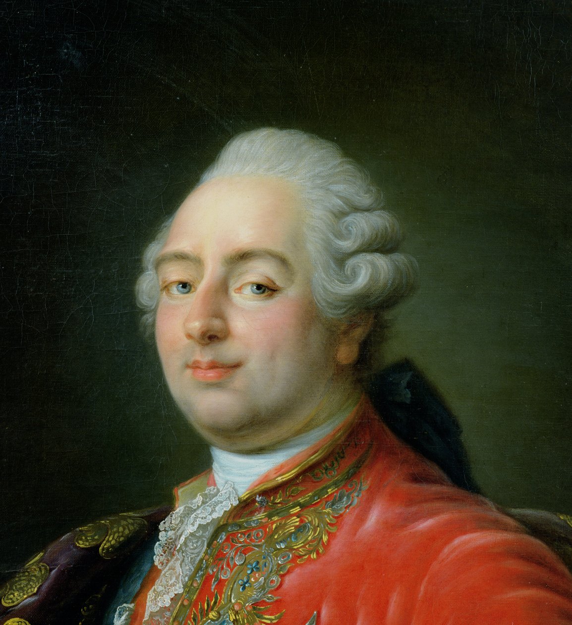 Louis XVI (1754-93) 1786 (détail) - Antoine François Callet