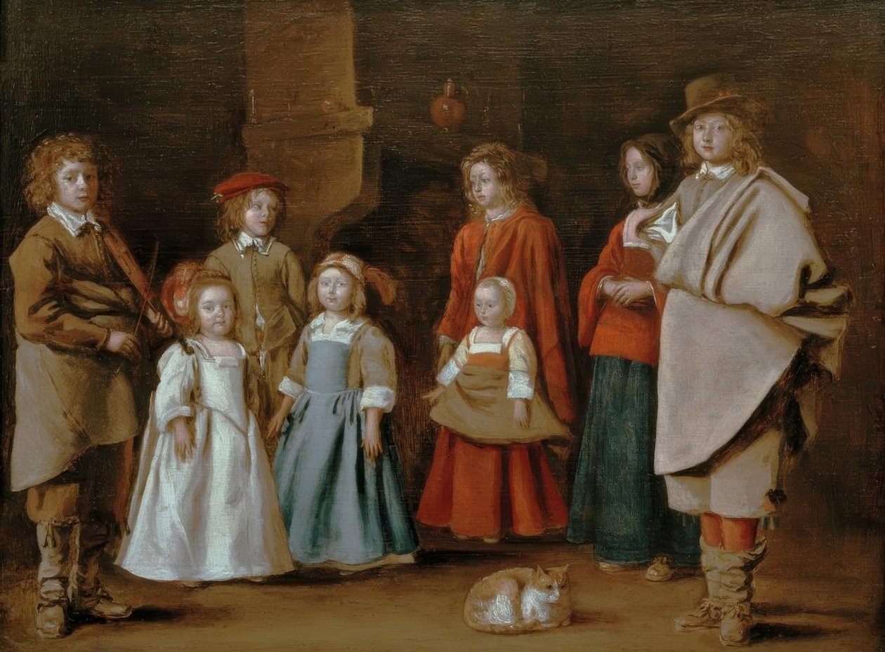 Préparation à la leçon de danse - Antoine Le Nain