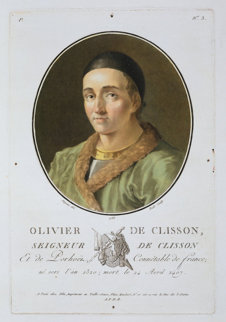 Olivier de Clisson (1336-1407) de 