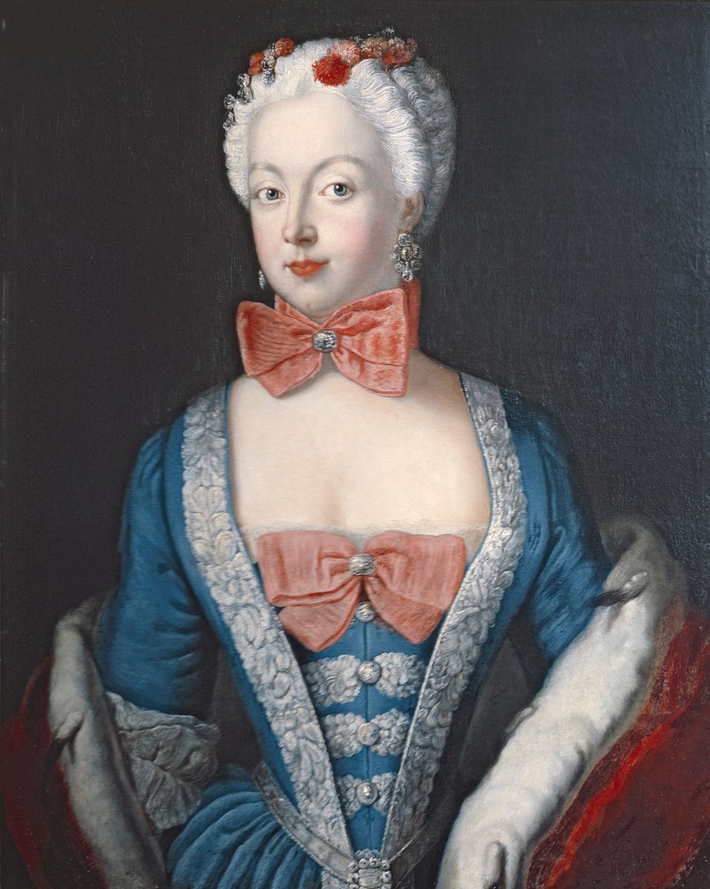 Princesse héritière Elisabeth Christine de Prusse, vers 1735 - Antoine Pesne