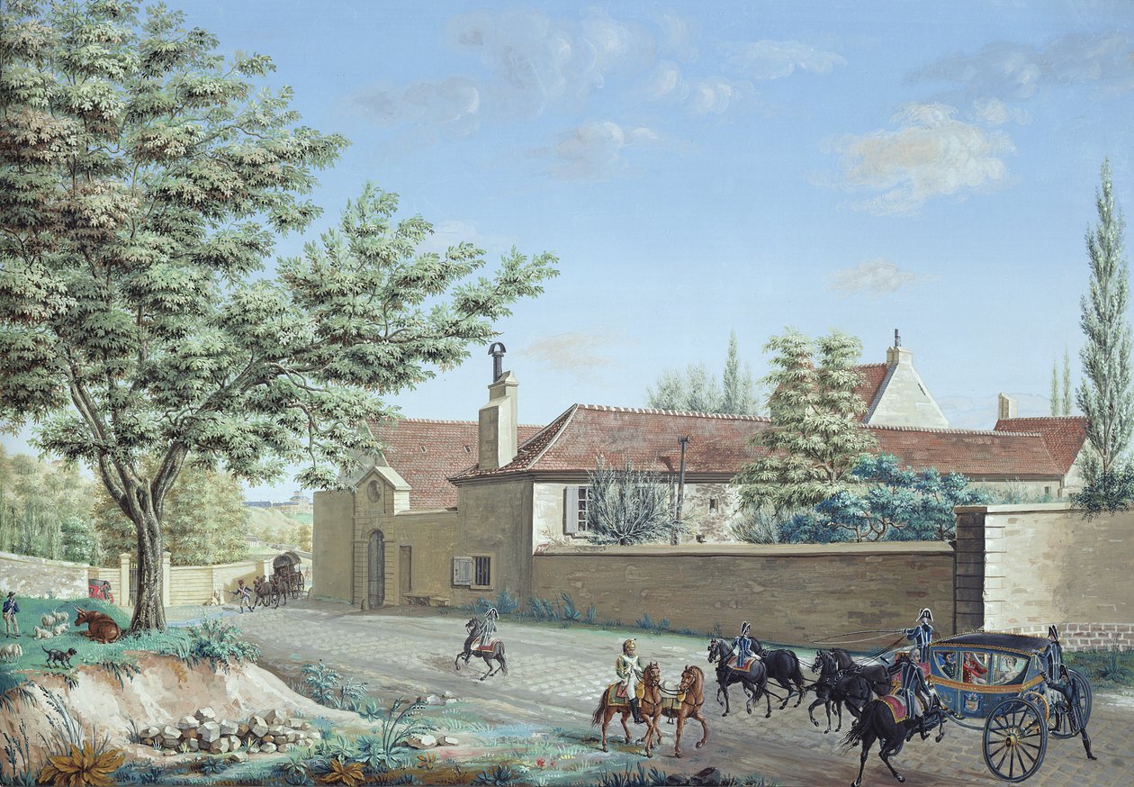 Vue de la ferme du Trou d