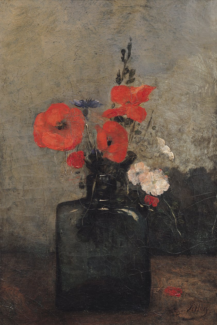 Fleurs, 1857 - Antoine Vollon