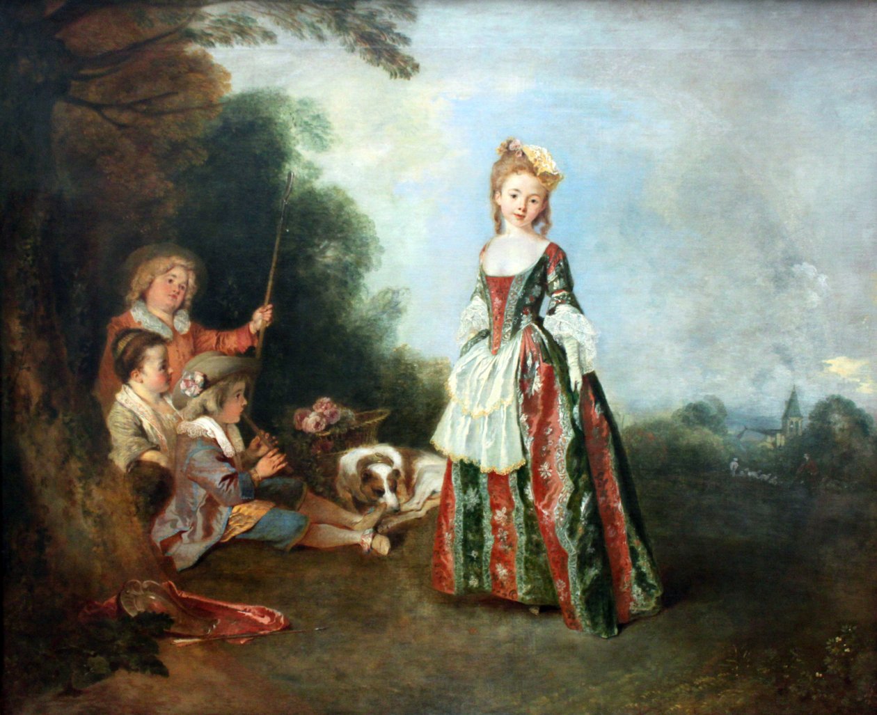 La Danse - Jean Antoine Watteau