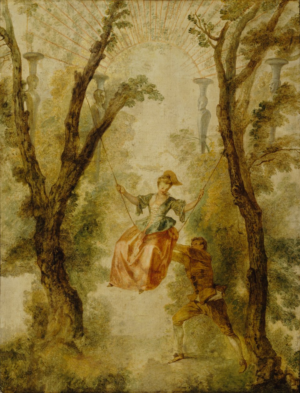 La Balançoire - Jean Antoine Watteau