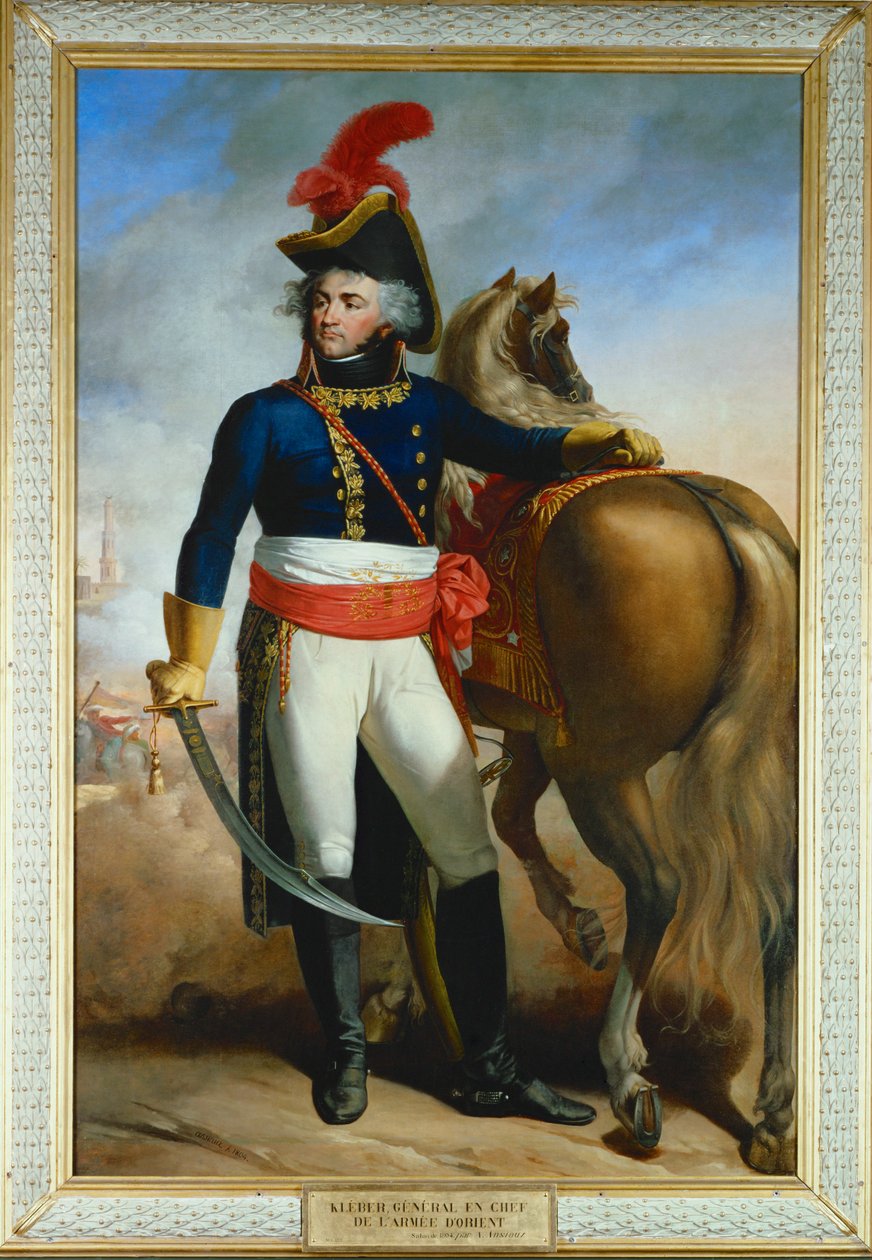 Général Jean Baptiste Kleber ... (peinture sur toile) - Antoine Ansiaux