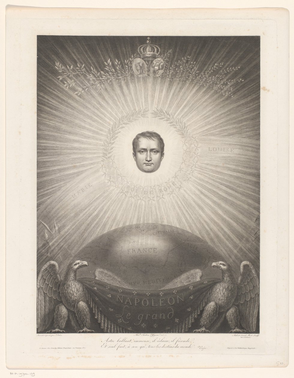 Glorification de Napoléon Bonaparte - Antoine Aubert