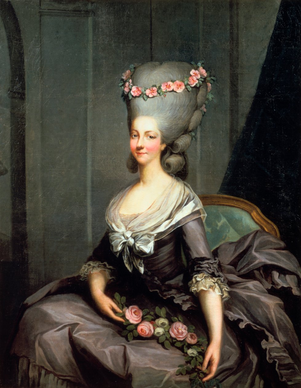 La Princesse Lamballe, fin du 18e siècle - Antoine Callet