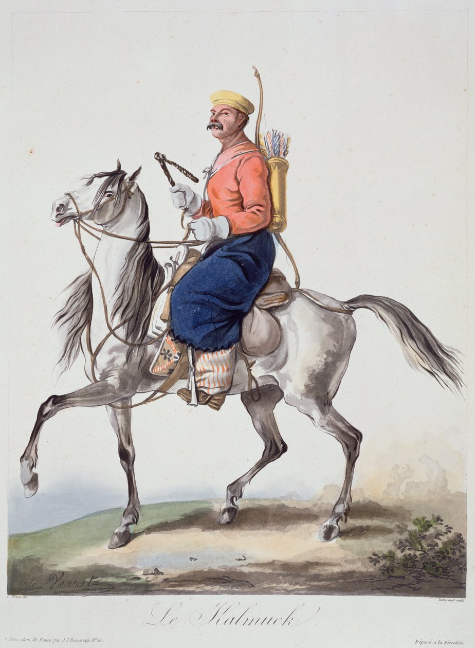 Le Kalmouk - Antoine Charles Horace Vernet