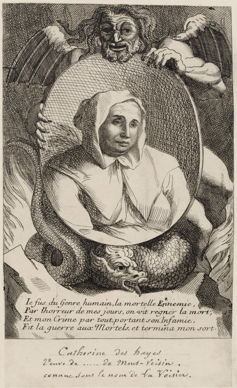 Catherine Deshayes (Monvoisin, dite «La Voisin») 1680 - Antoine Coypel