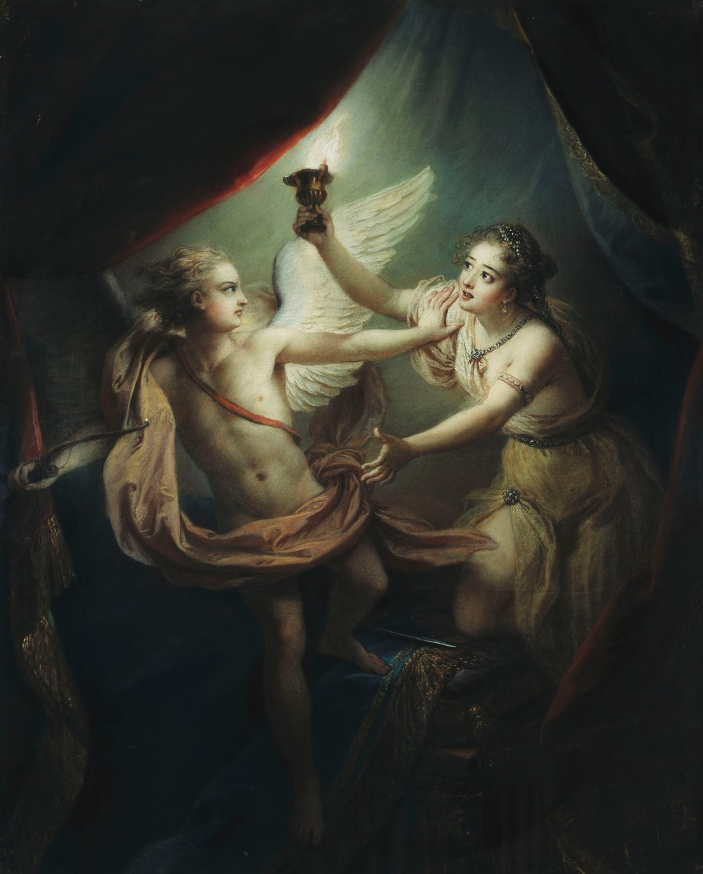 Cupidon abandonnant Psyché, 1736 - Antoine Coypel