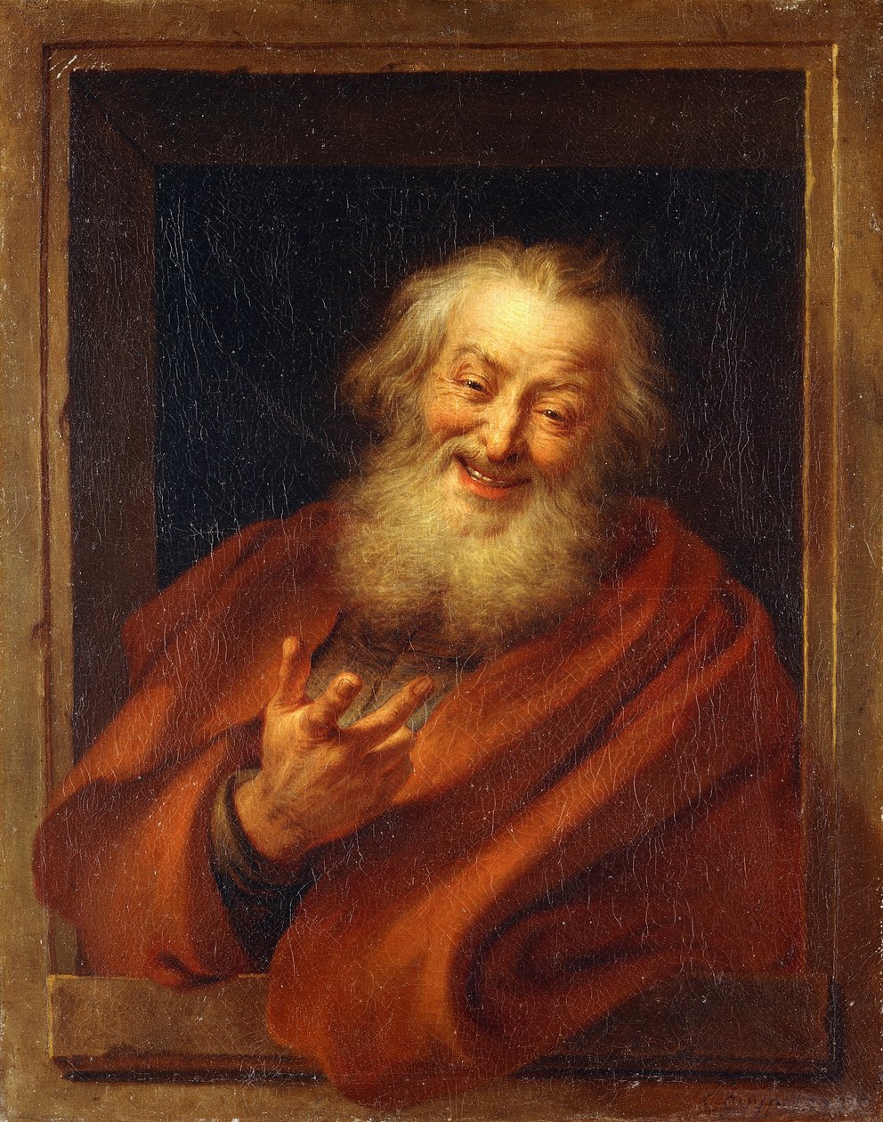 Le Joyeux Démocrite - Antoine Coypel