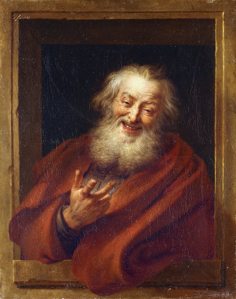 Le joyeux Démocrite, XVIIIe siècle - Antoine Coypel