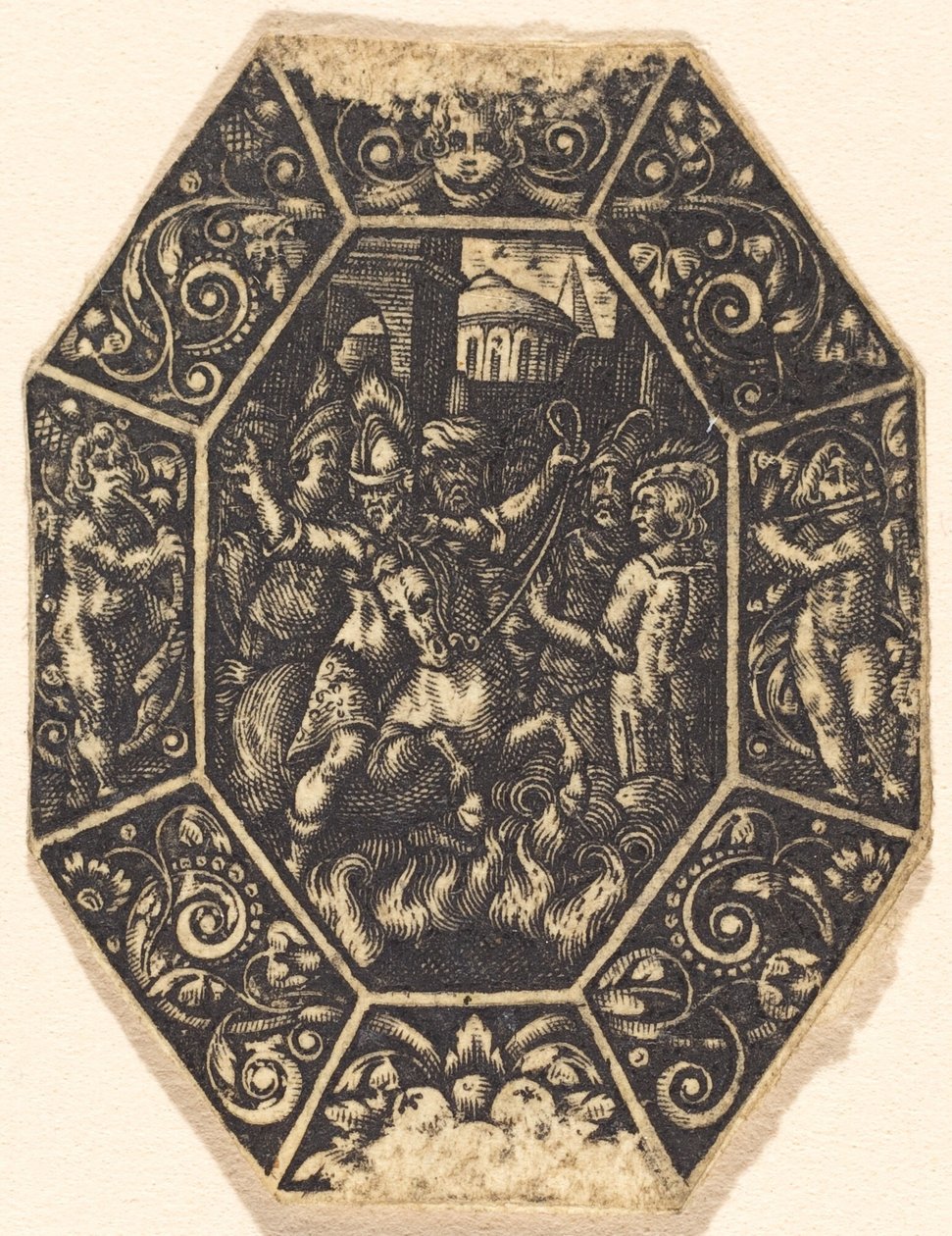 Homme à cheval - Antoine Jacquard