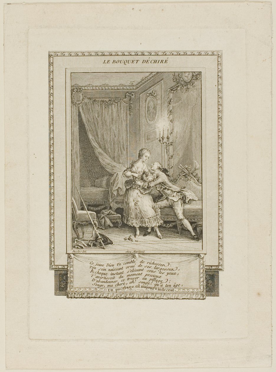 Le bouquet déchiré - Antoine Jean Duclos