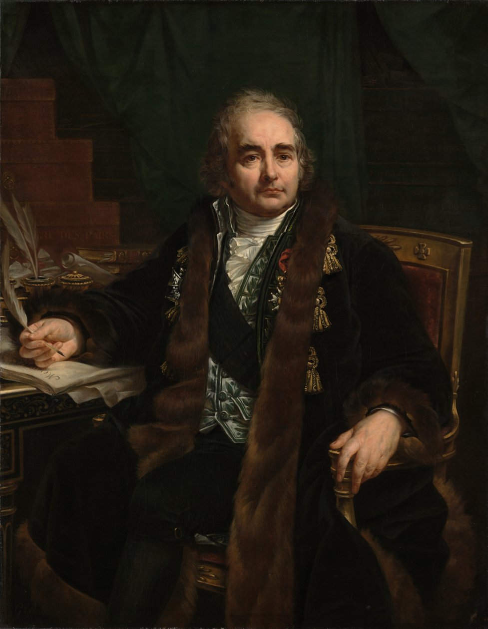 Portrait du comte Jean-Antoine Chaptal - Antoine Jean Gros