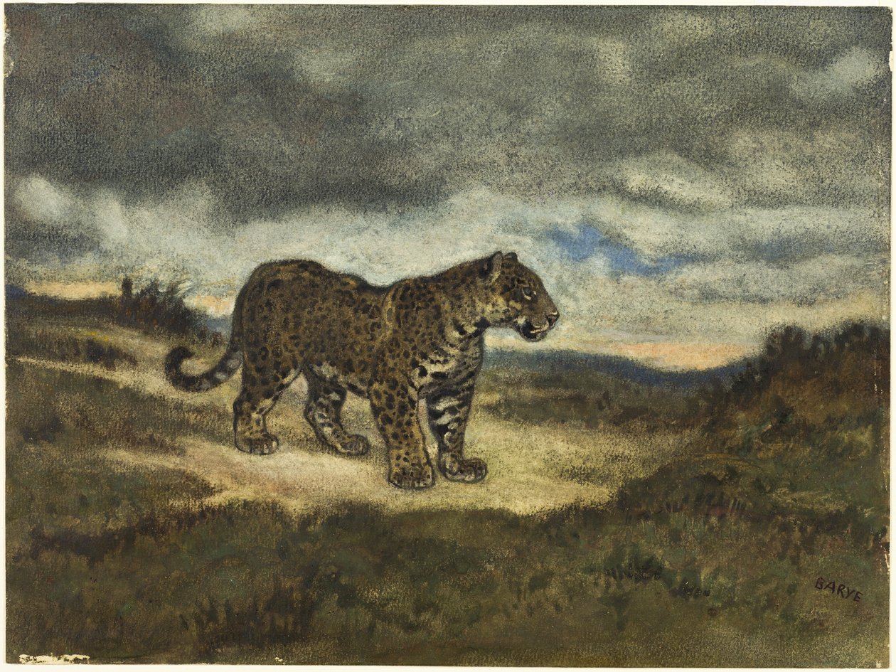 Jaguar debout - Antoine Louis Barye
