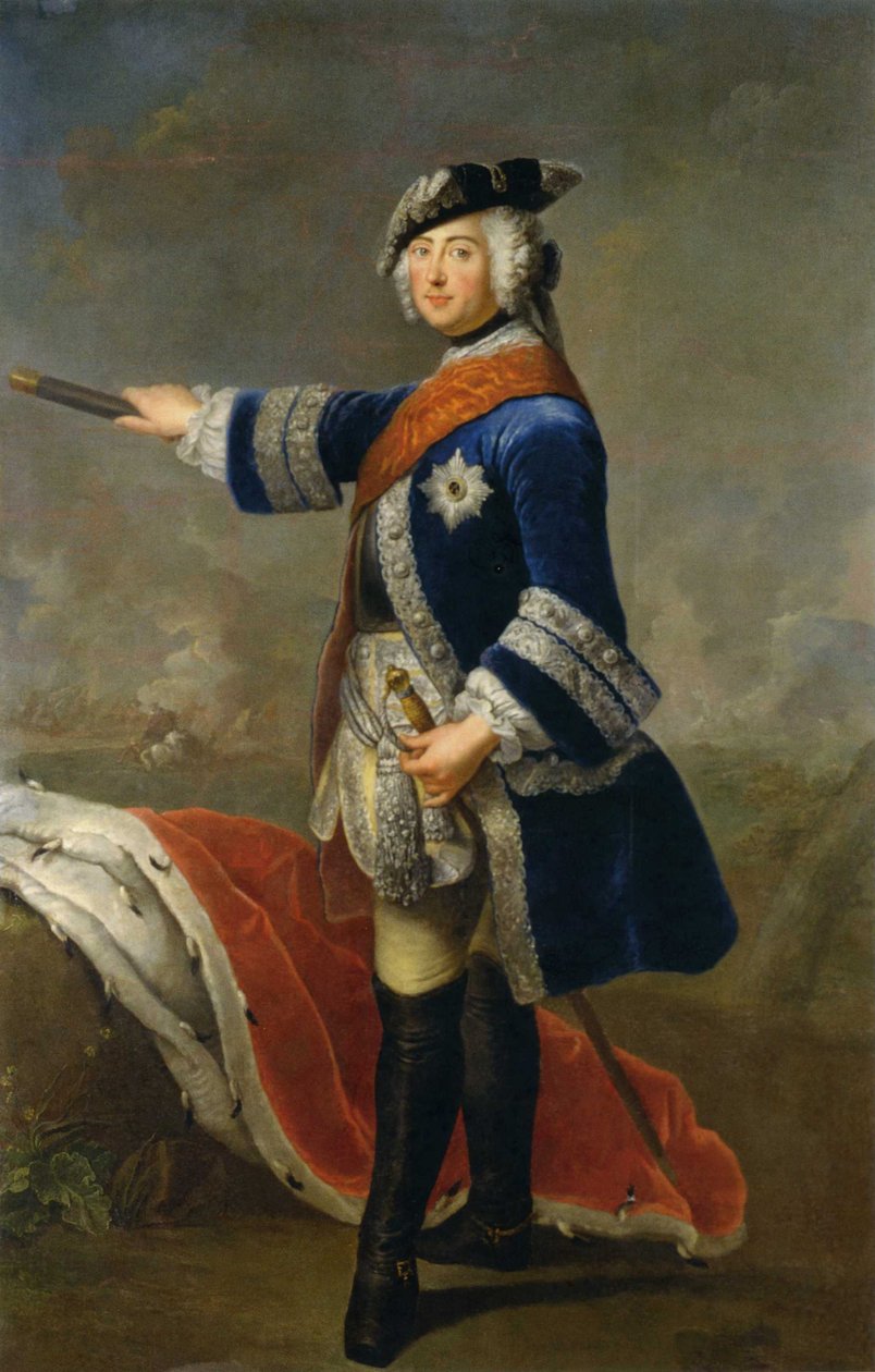 Friedrich II (Pesne) - Antoine Pesne