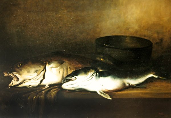 Poissons de mer, c.1870 - Antoine Vollon