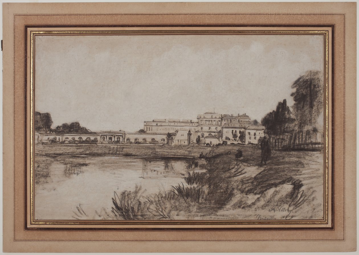 Vue de Versailles - Antoine Vollon