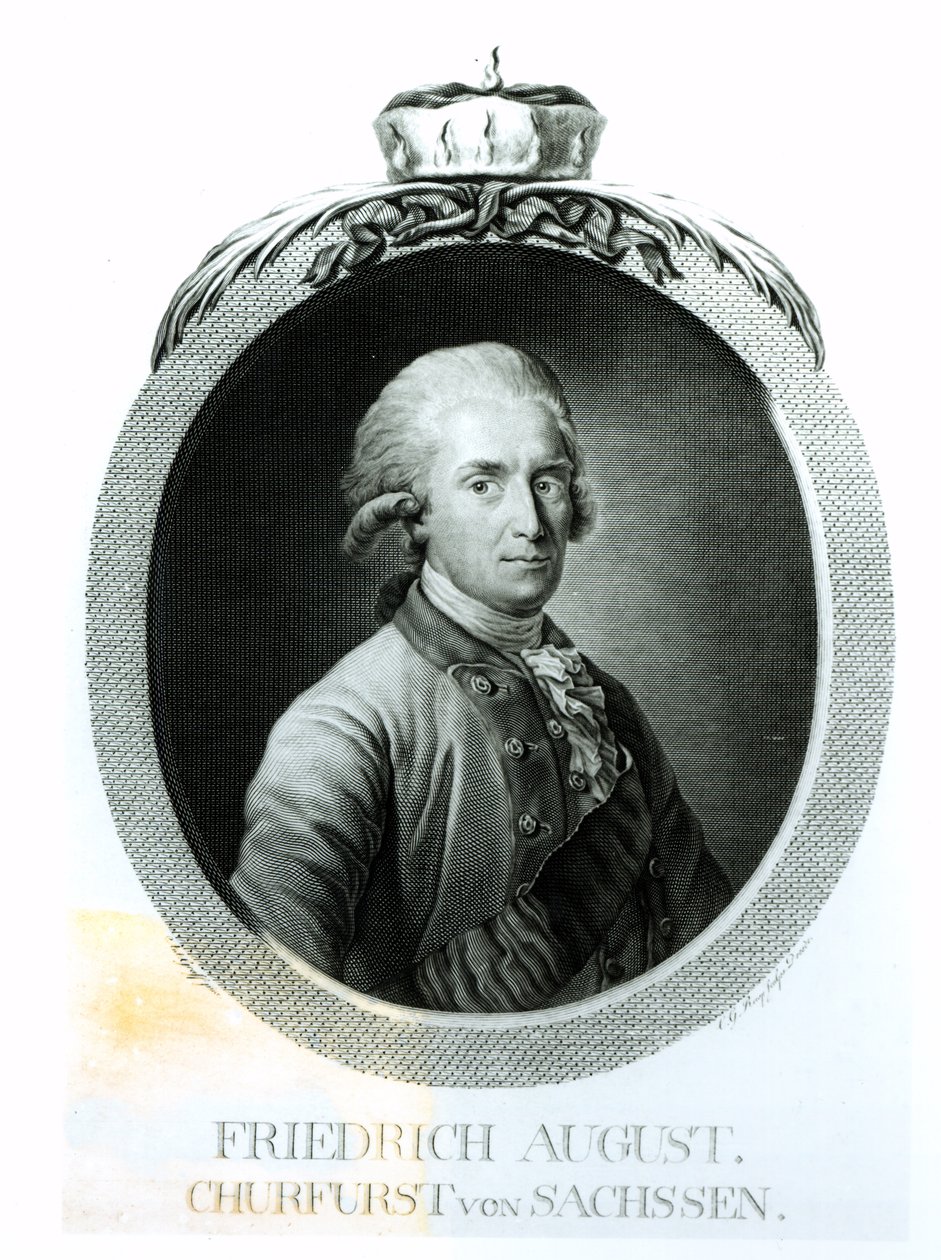 Portrait de Frédéric Auguste Ier (1750-1827), roi de Saxe - Anton Graff