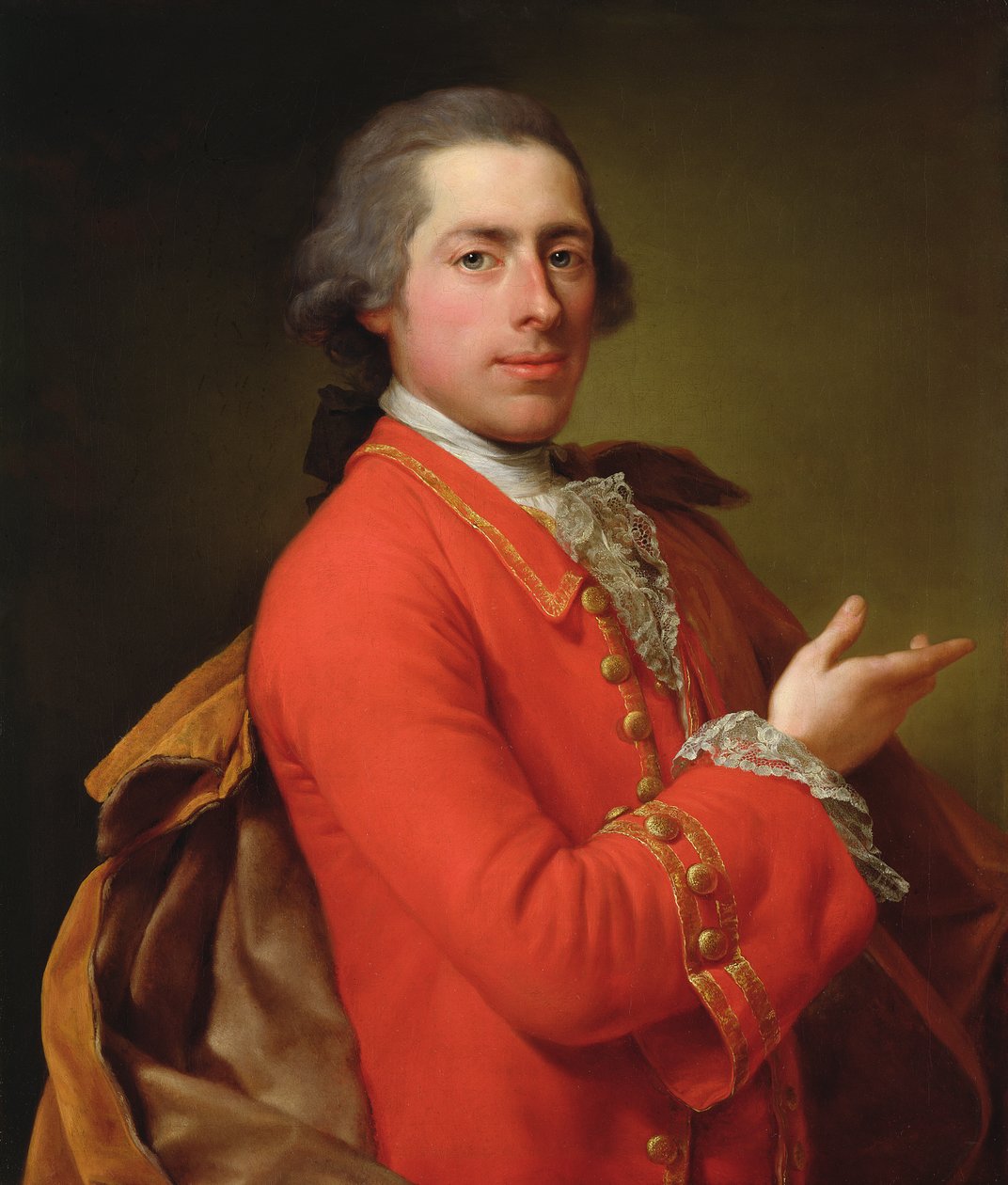 Portrait de Francis William Skipwith, 1766 - Anton von Maron