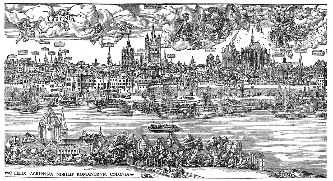 Vue de Cologne - Anton (after) Woensam