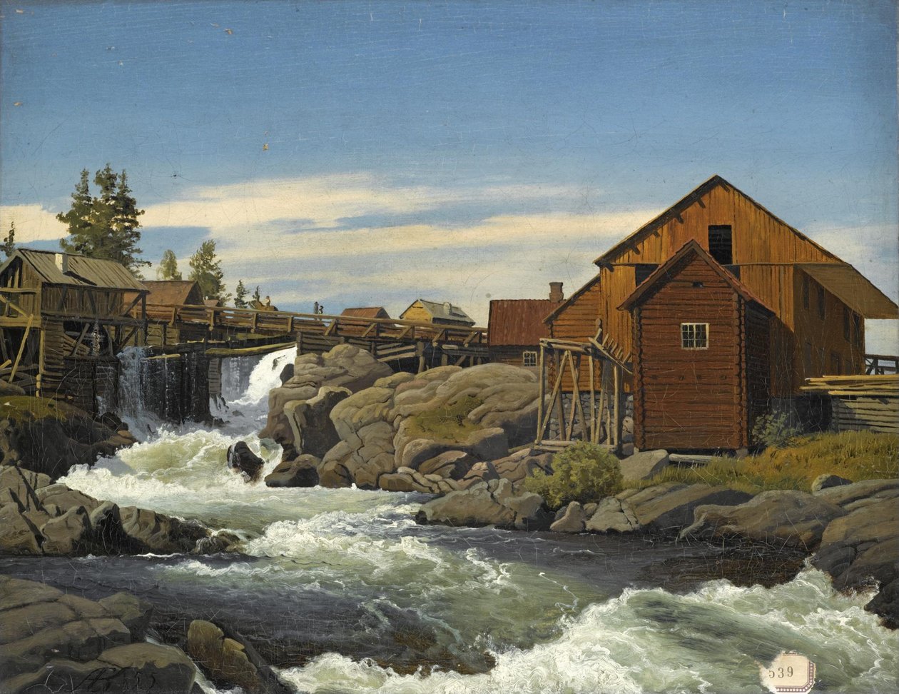 Depuis Hønefoss - Anton Eduard Kieldrup