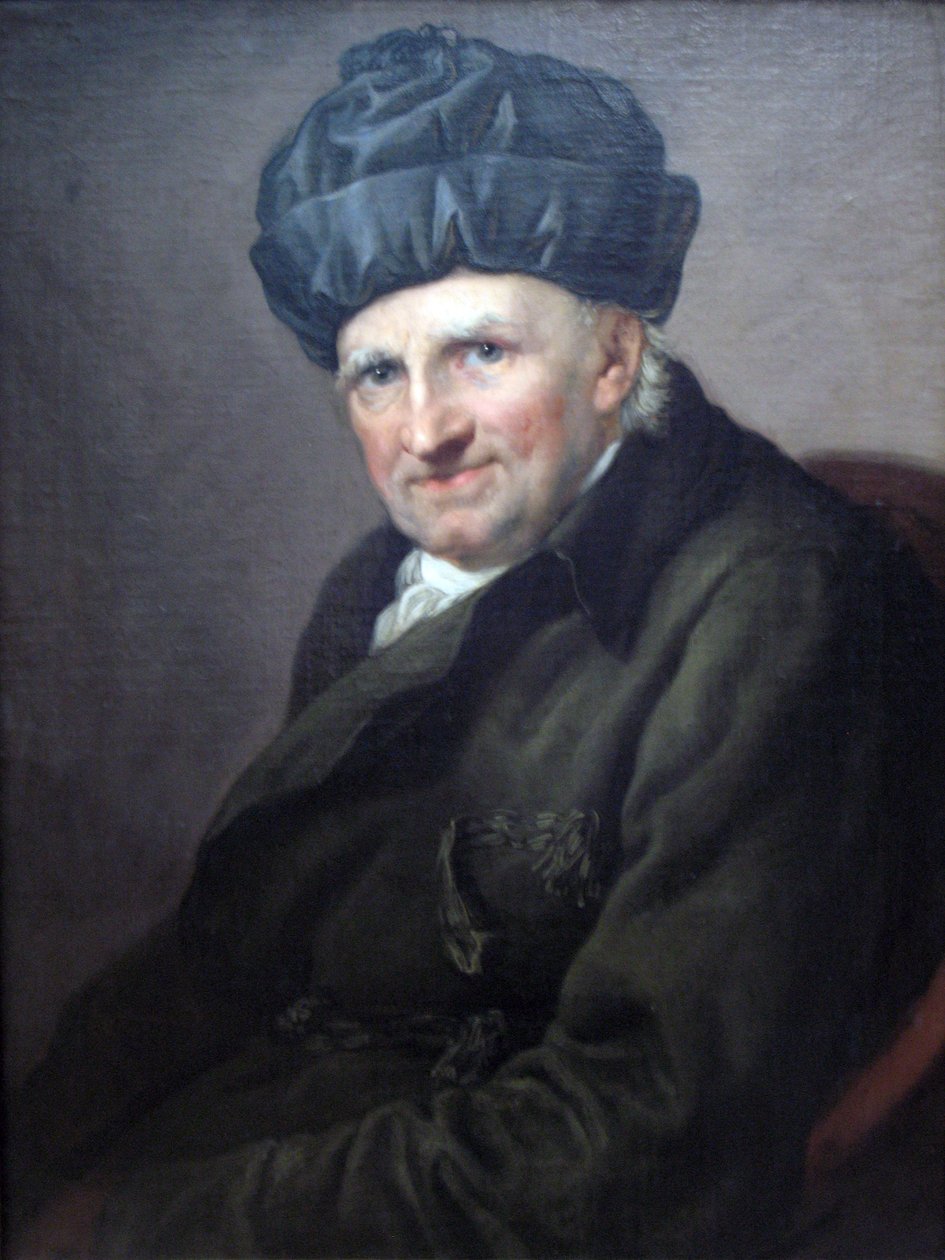 Le prévôt Johann Joachim Spalding en robe de chambre - Anton Graff