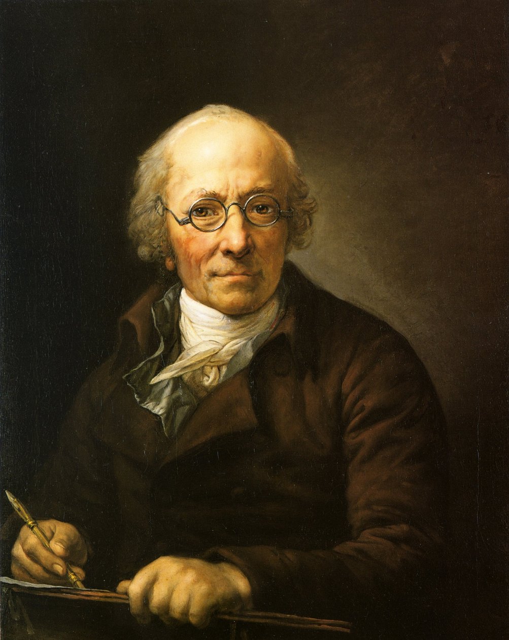 Autoportrait à un âge avancé. - Anton Graff