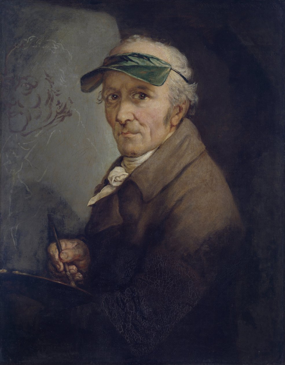 Autoportrait avec cache-œil - Anton Graff