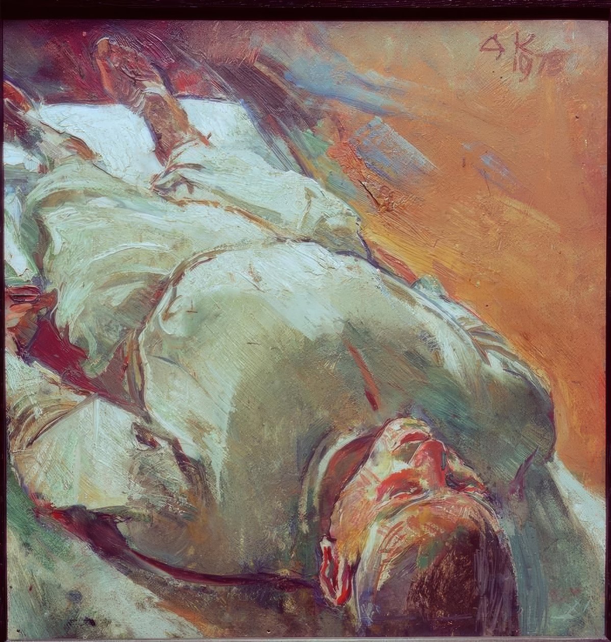 Allongé - Anton Kolig