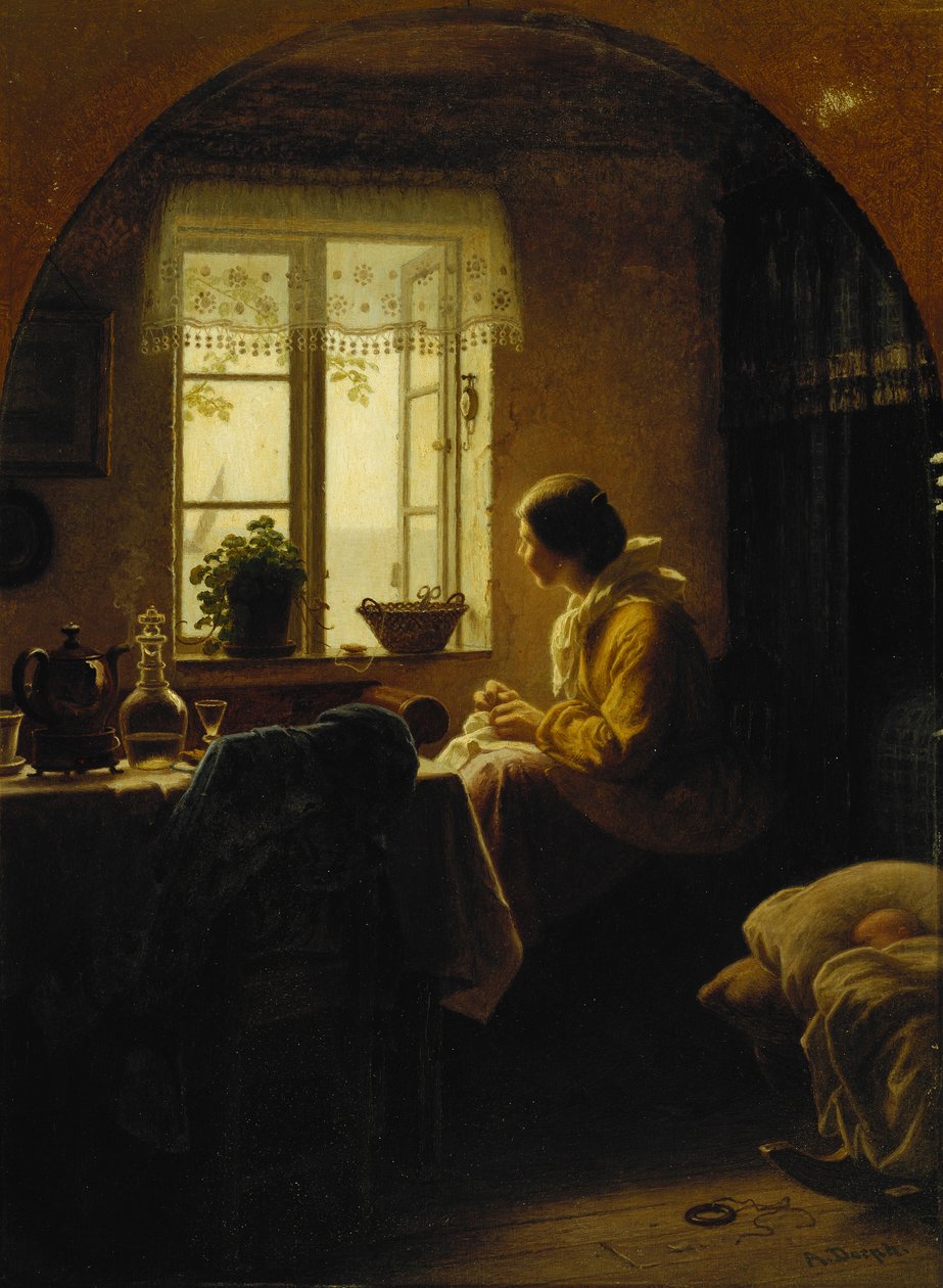À la Fenêtre - Anton Laurids Johannes Dorph