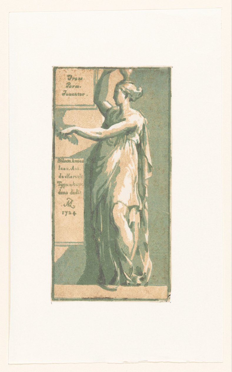 Femme debout - Anton Maria I Zanetti