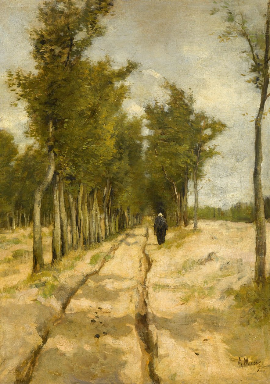 De Torenlaan à Laren - Anton Mauve