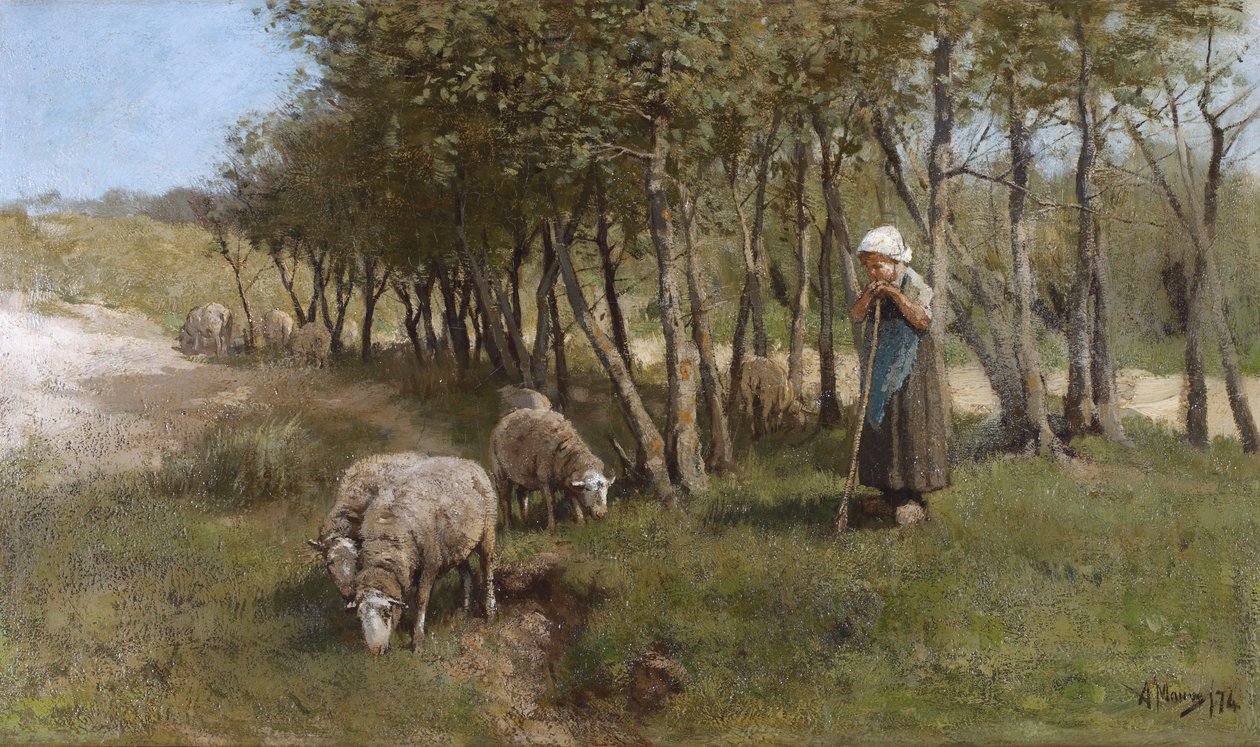 Dune Dekkers, par Anton Mauve - Anton Mauve