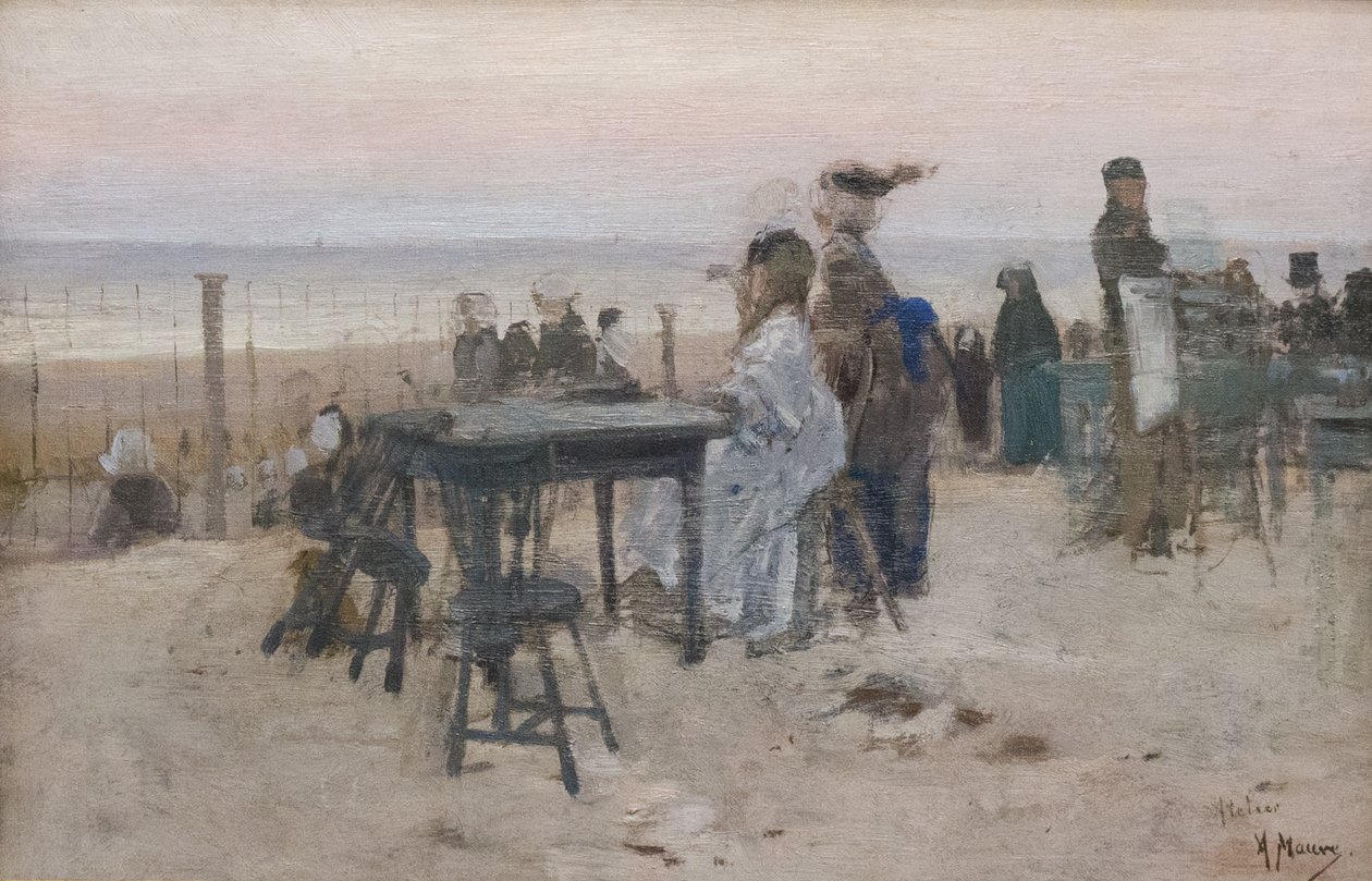 Néerlandais : A Scheveningen - Anton Mauve