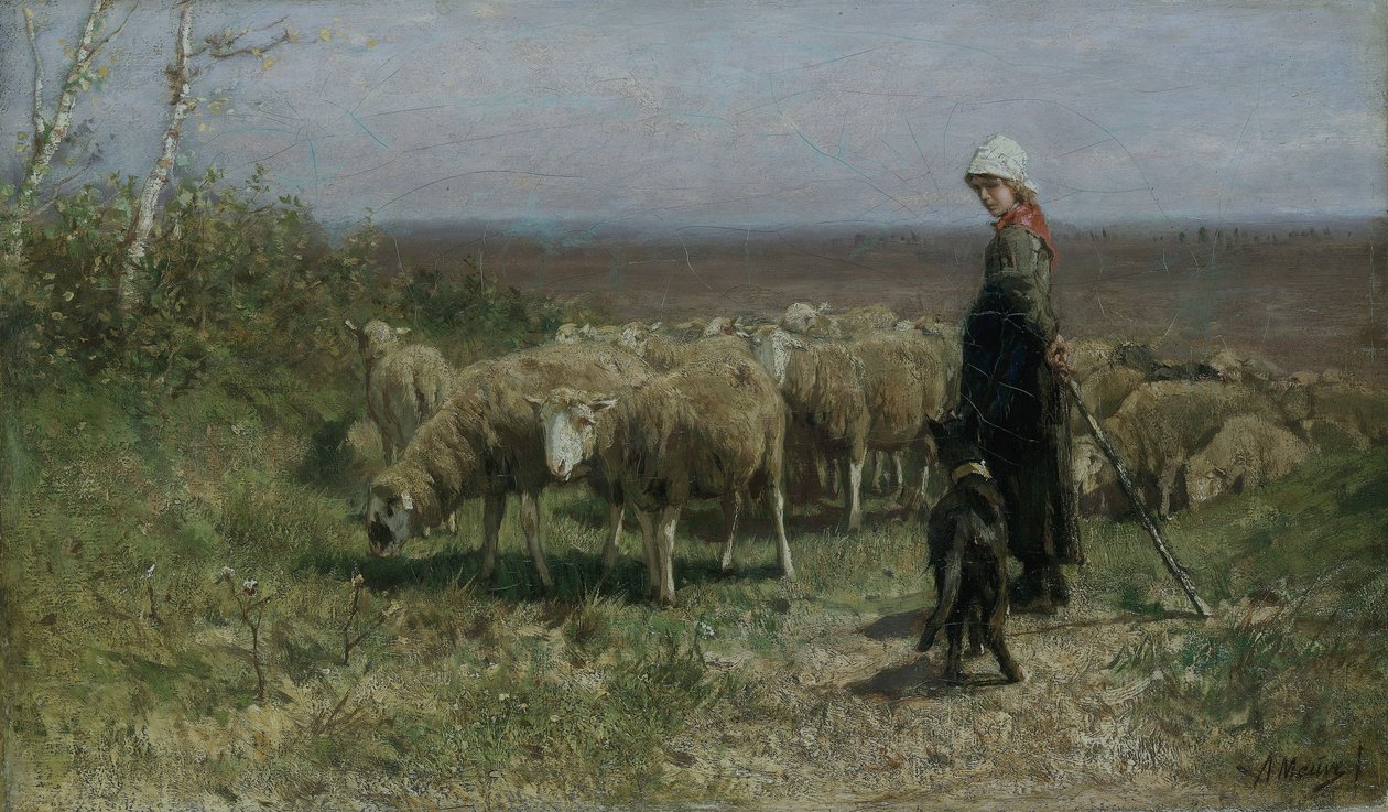 Bergère - Anton Mauve
