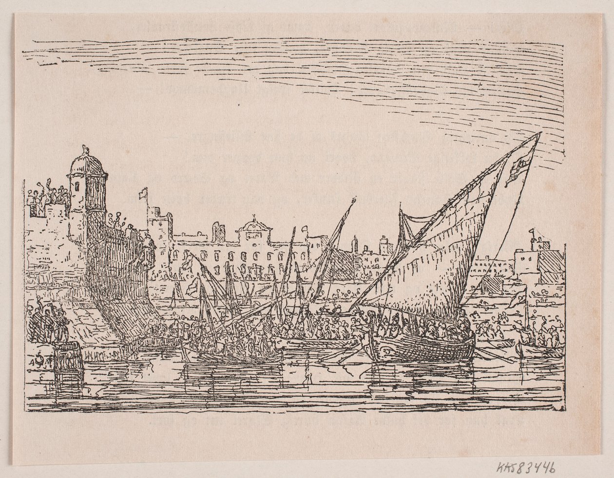 Port méditerranéen - Anton Melbye