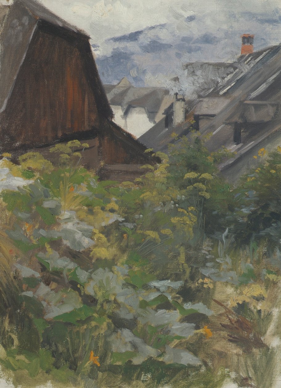Étude de village - Anton Nowak