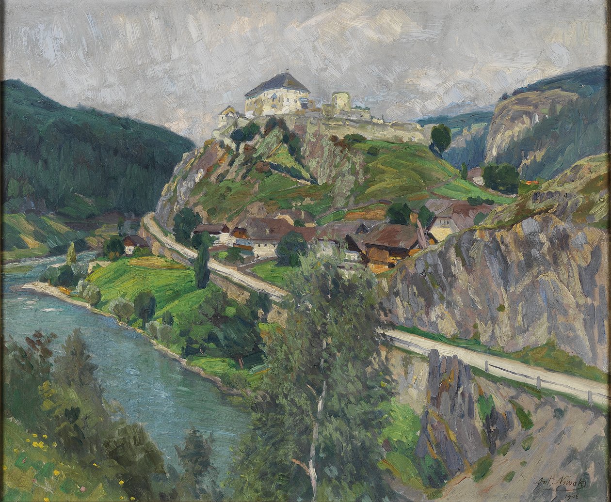 French : Le château de Sonnenburg - Anton Nowak