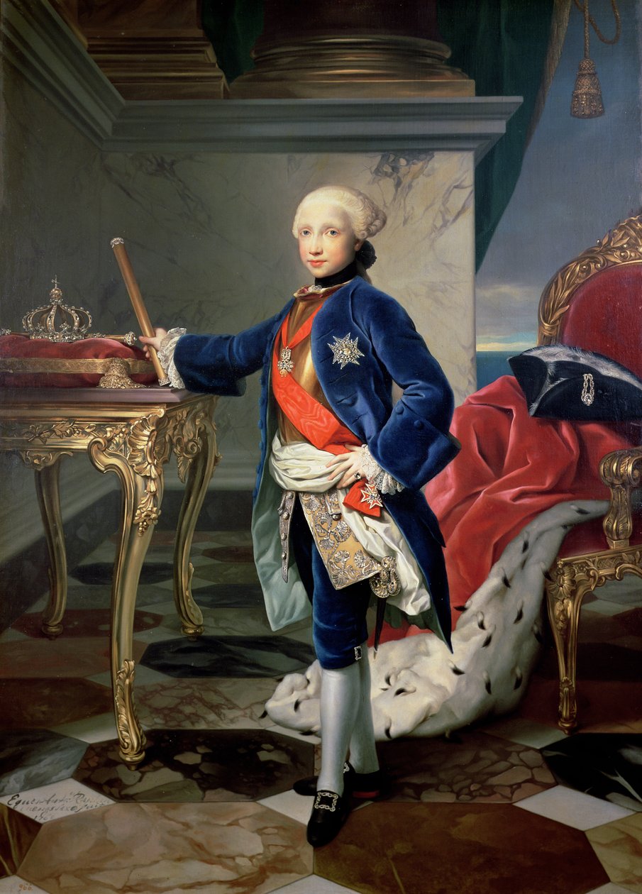 Ferdinand IV, roi de Naples (1751-1825) - Anton Raphael Mengs