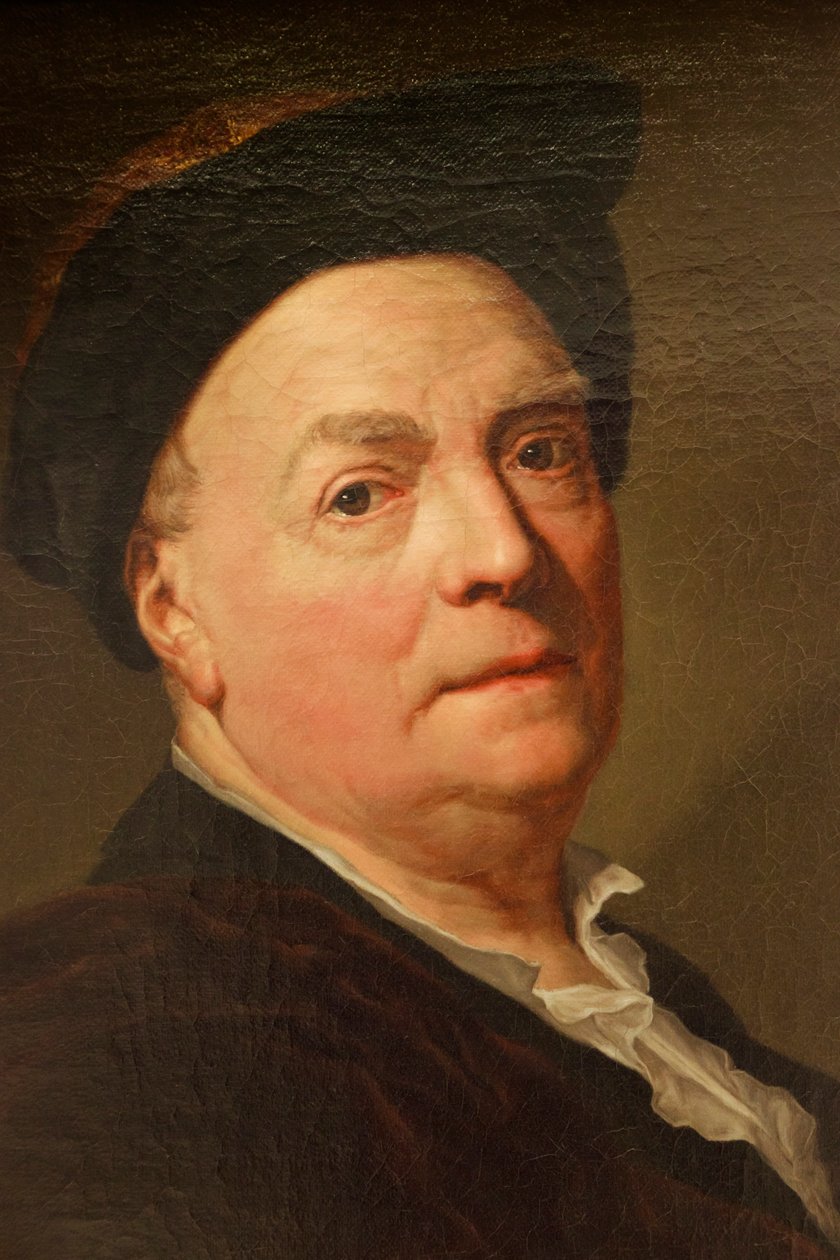 Louis de Silvestre (détail) - Anton Raphael Mengs